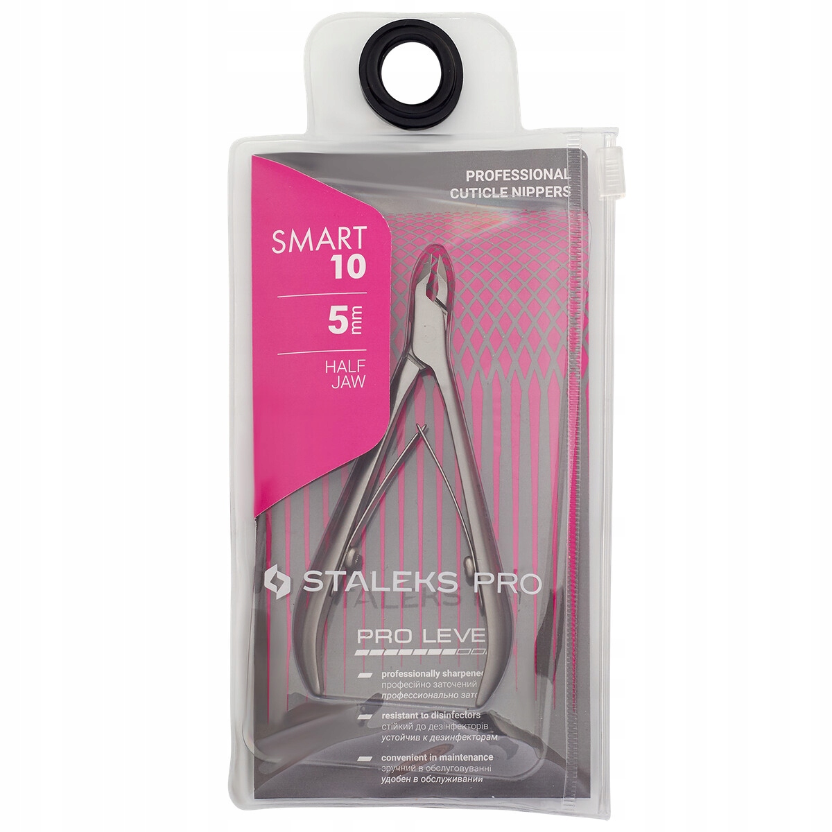 STALEKS Cążki do paznokci skórek NS-10-5 SMART ostre 5 mm