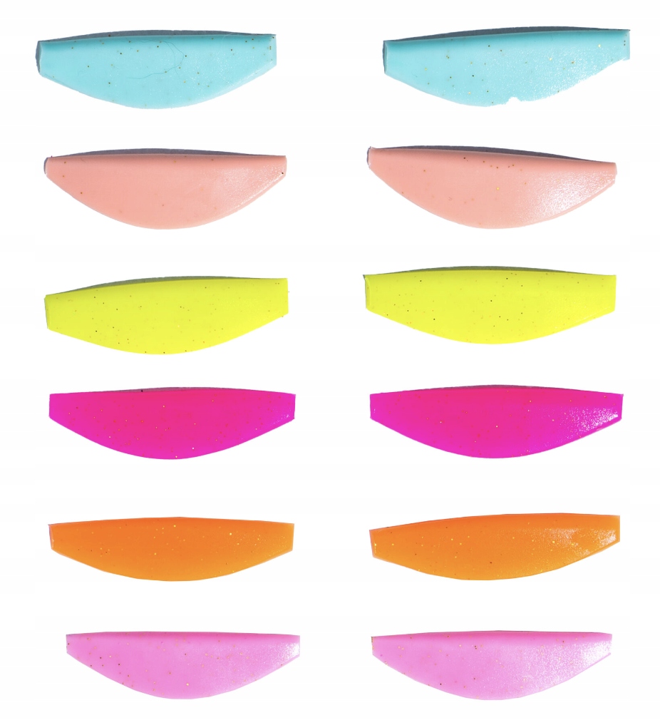 Formy silikonowe do laminacji rzęs ZOLA Marshmallow Lami Pads 6 par