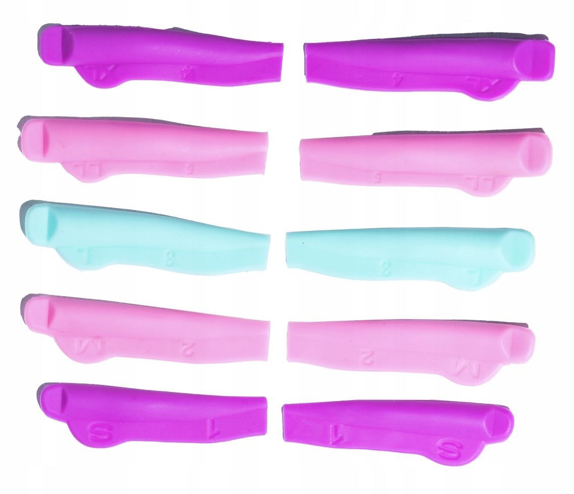 Formy silikonowe do laminacji rzęs ZOLA Candy Extreme Curl 5 par