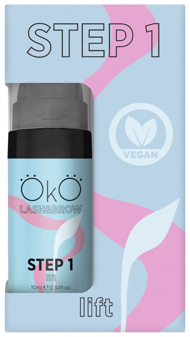 Żel 10 ml do liftingu laminacji rzęs i brwi OKO step 1