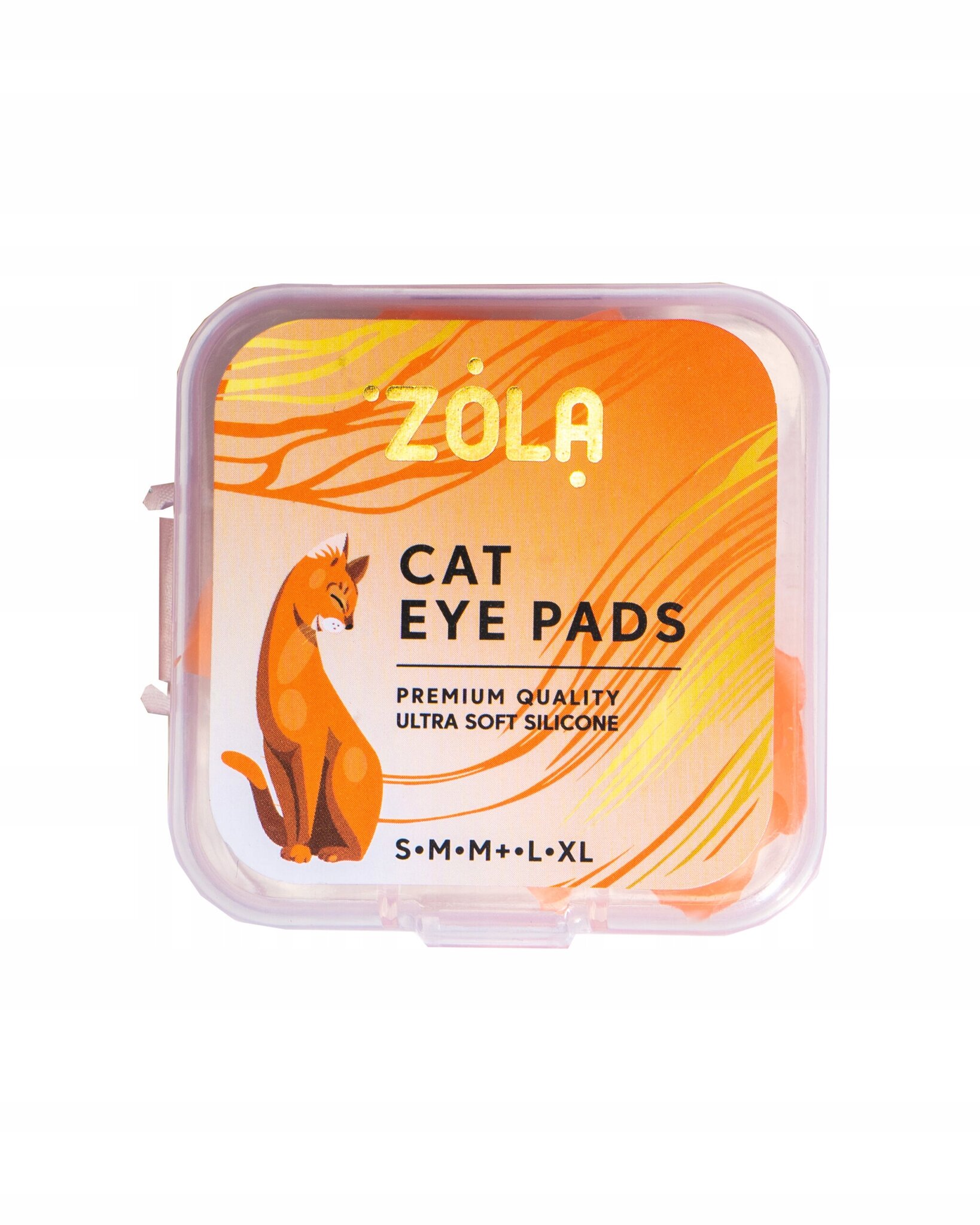 Formy silikonowe do laminacji rzęs ZOLA Cat eye pads 5 par