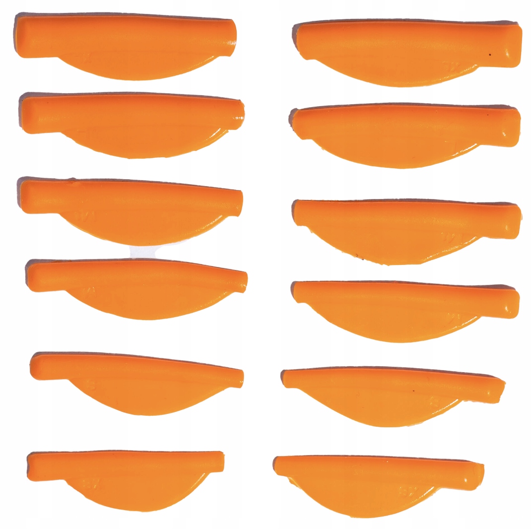 Formy silikonowe do laminacji rzęs ZOLA Extra Curl Styling Pads 6 par