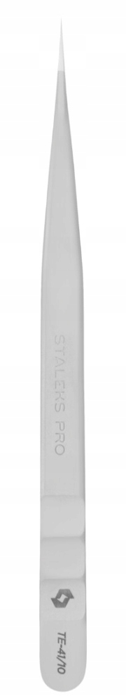 Pęseta do przedłużania rzęs STALEKS TE-41/10 prosta