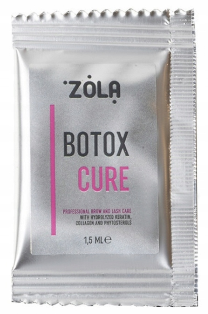 Zola Cure 1,5 ml odżywka do brwi i rzęs z kolagenem i keratyną saszetka