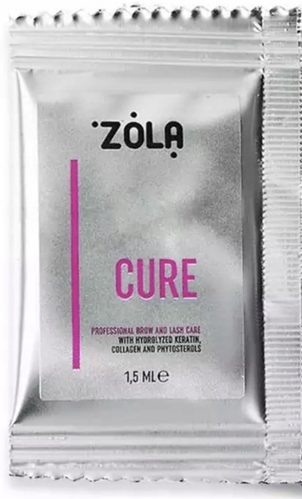 Zola Cure 10 x 1,5 ml odżywka do brwi i rzęs z keratyną kolagenem