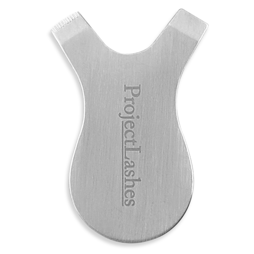 Metalowy grzebień Y do liftingu laminacji rzęs BASIC grzebyk