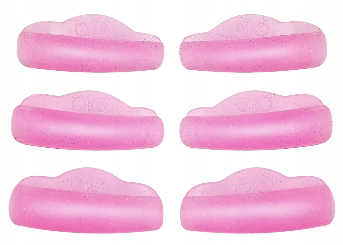 Zestaw wałków do laminacji liftingu OkO Hollywood PINK shrimp 3 pary