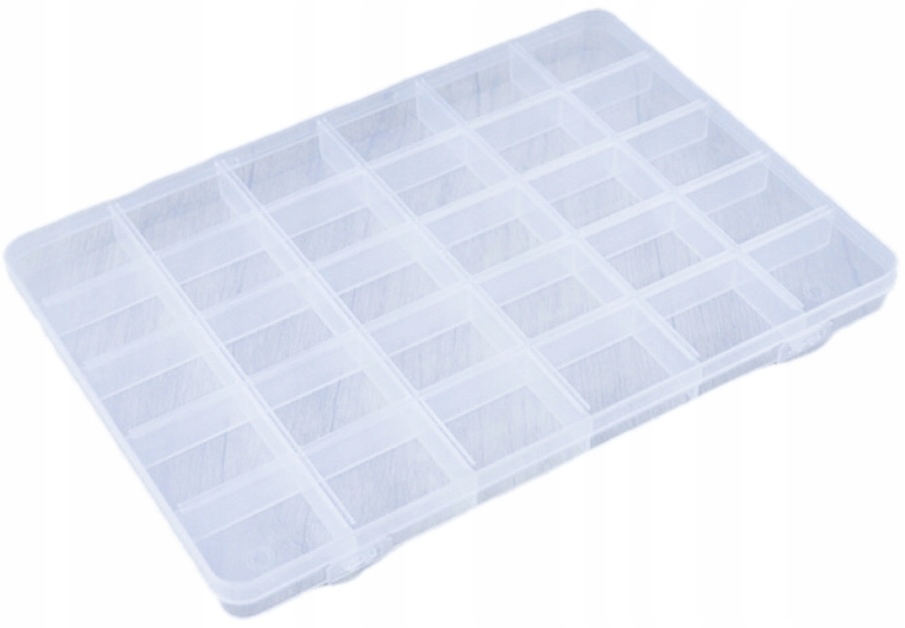 Pudełko kosmetyczne 23,4x16,6x1,8 cm organizer na narzędzia przybory