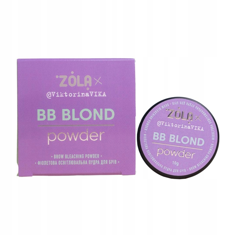 Zola BB Blond Puder Rozjaśniający Do Brwi 10 g