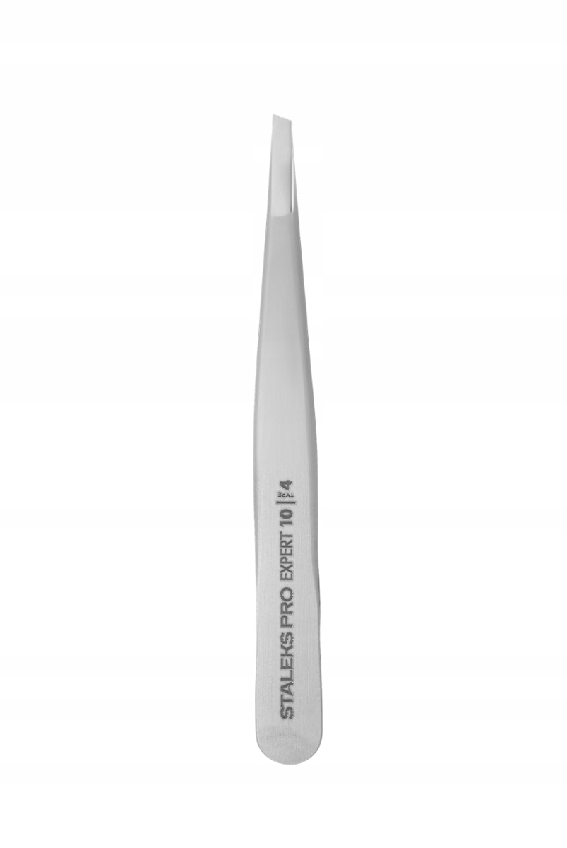 Pęseta do stylizacji brwi Staleks Pro Expert TE-10/4