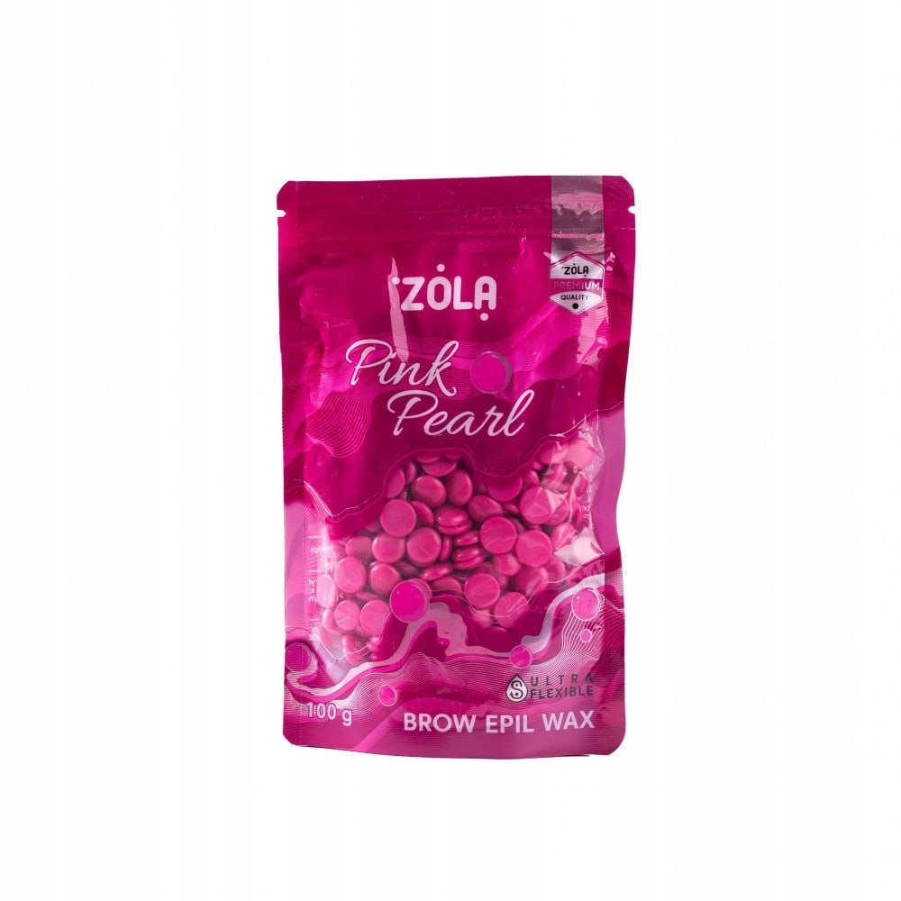 Wosk do depilacji bez paskowy BROW EPIL WAX pink pearl Zola