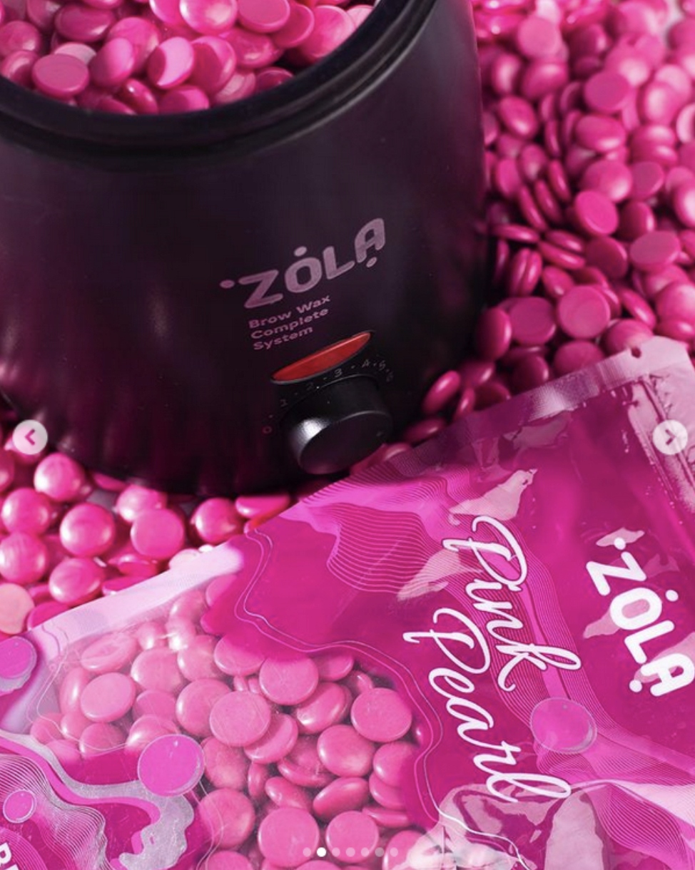 Wosk do depilacji bez paskowy BROW EPIL WAX pink pearl Zola