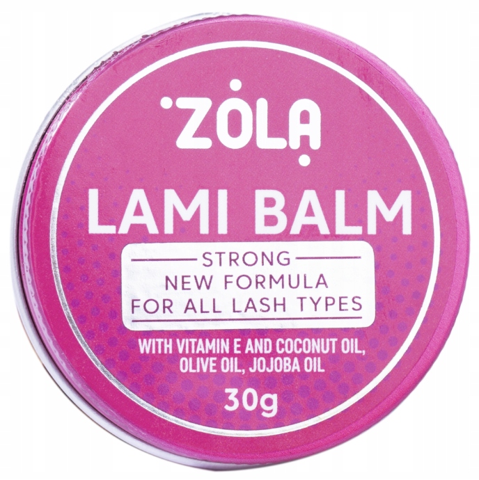 Klej bez kleju do laminowania rzęs lifting ZOLA Lami Balm 15g PINK
