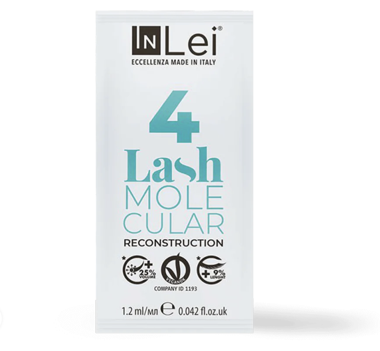 InLei® “LASH MOLECULAR 4” rekonstrukcja molekularna opakowanie 9×1,2ml