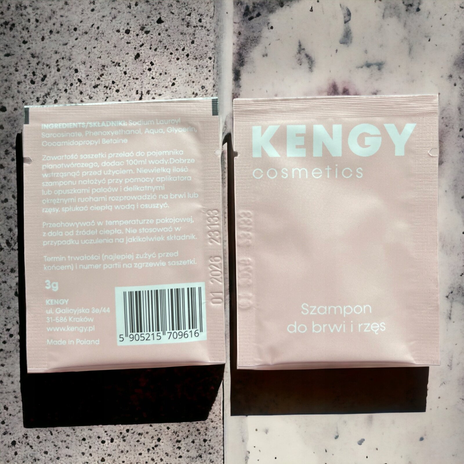 SZAMPON DO RZĘS Kengy KONCENTRAT 3 ml