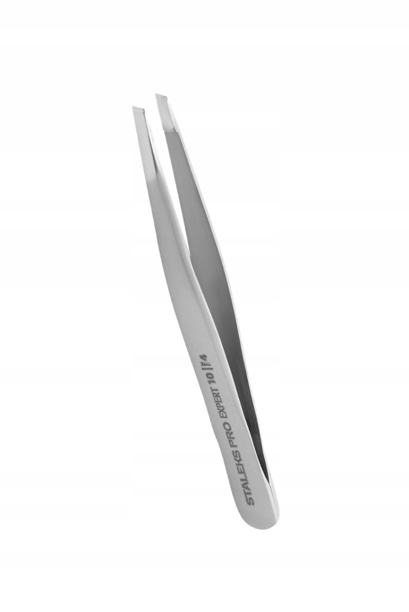 Pęseta do stylizacji brwi Staleks Pro Expert TE-10/4