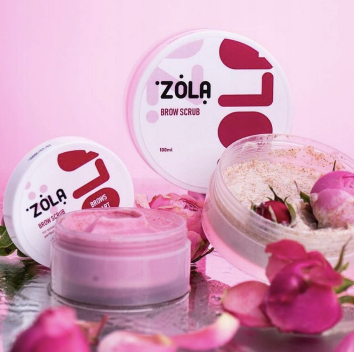Brow scrub mini peeling do brwi 50ml Zola