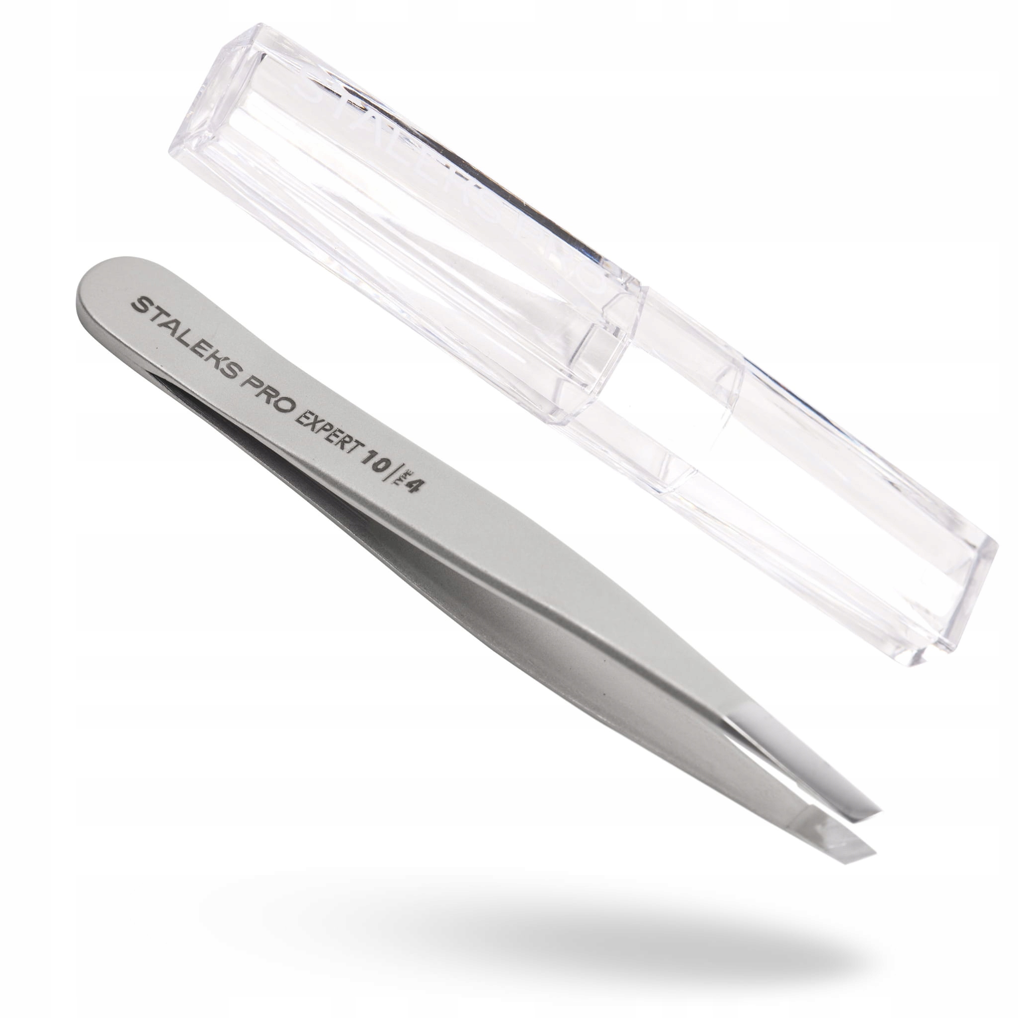 Pęseta do stylizacji brwi Staleks Pro Expert TE-10/4