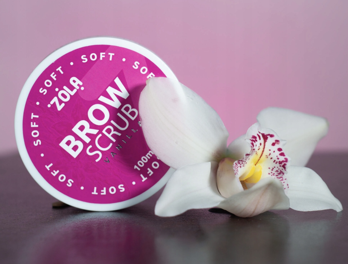 Peeling drobnoziarnisty do brwi VANILLA ZOLA 100ml