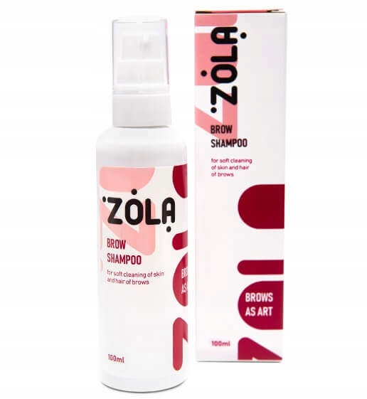 ZOLA Pianka do brwi różowa, oczyszczająca Bubble Gum 150 ml