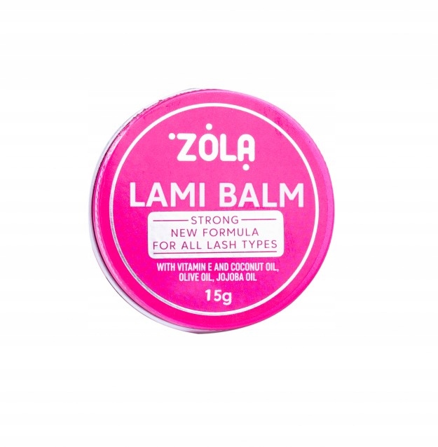 Klej bez kleju do laminowania rzęs lifting ZOLA Lami Balm 15g PINK