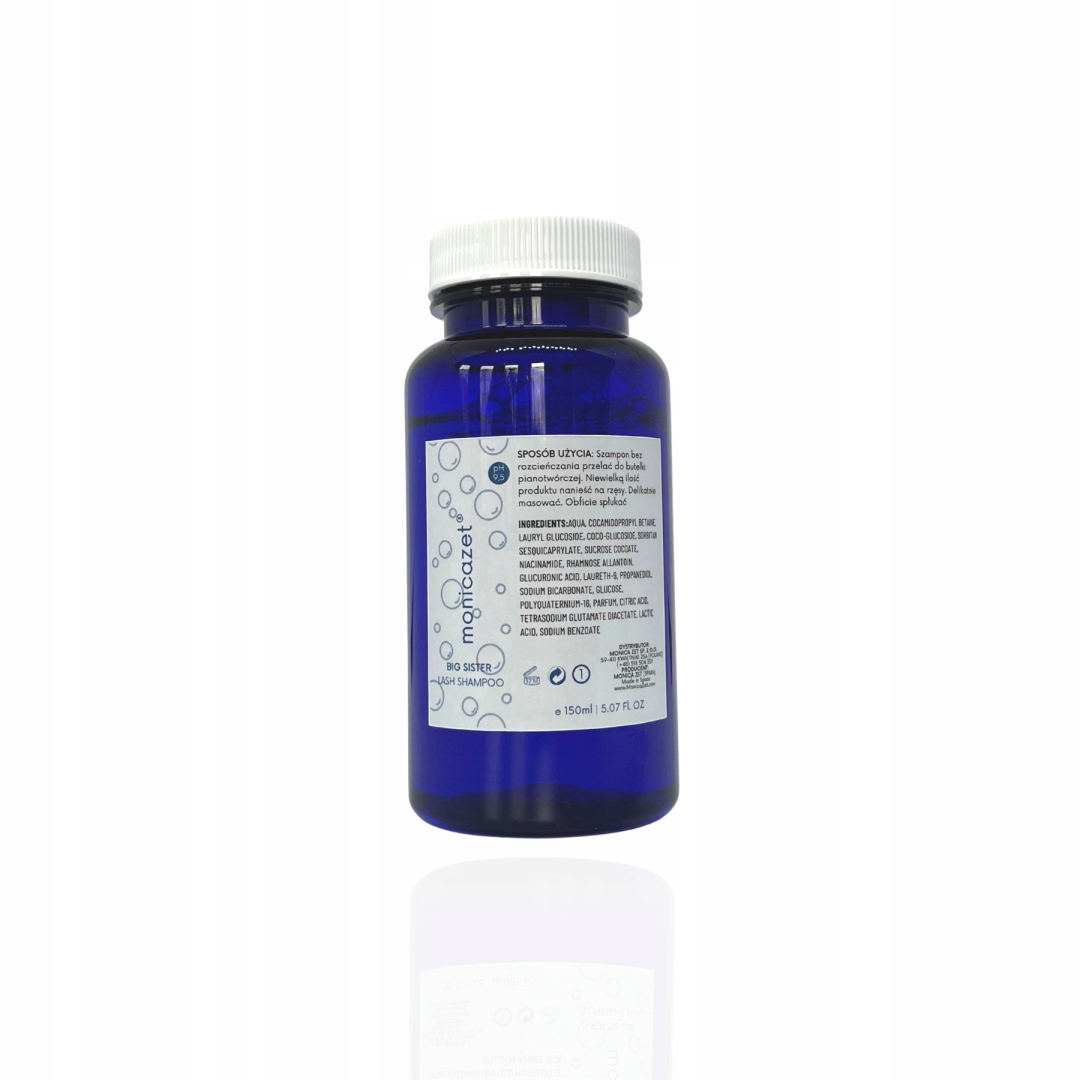 Szampon do rzęs Big Sister pH 9,5 Monica Zet – 150ml