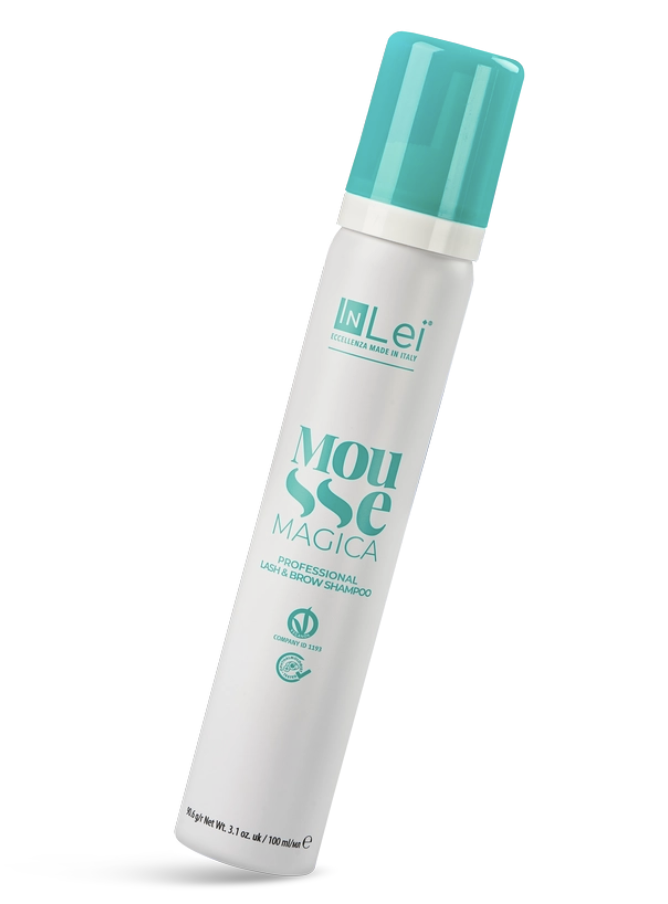 InLei® Profesjonalny szampon do rzęs i brwi „MOUSSE MAGICA” 100ml