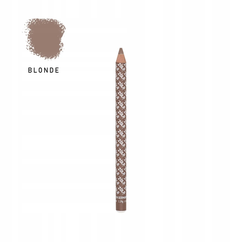 Kredka do stylizacji brwi pudrowa Zola BLONDE