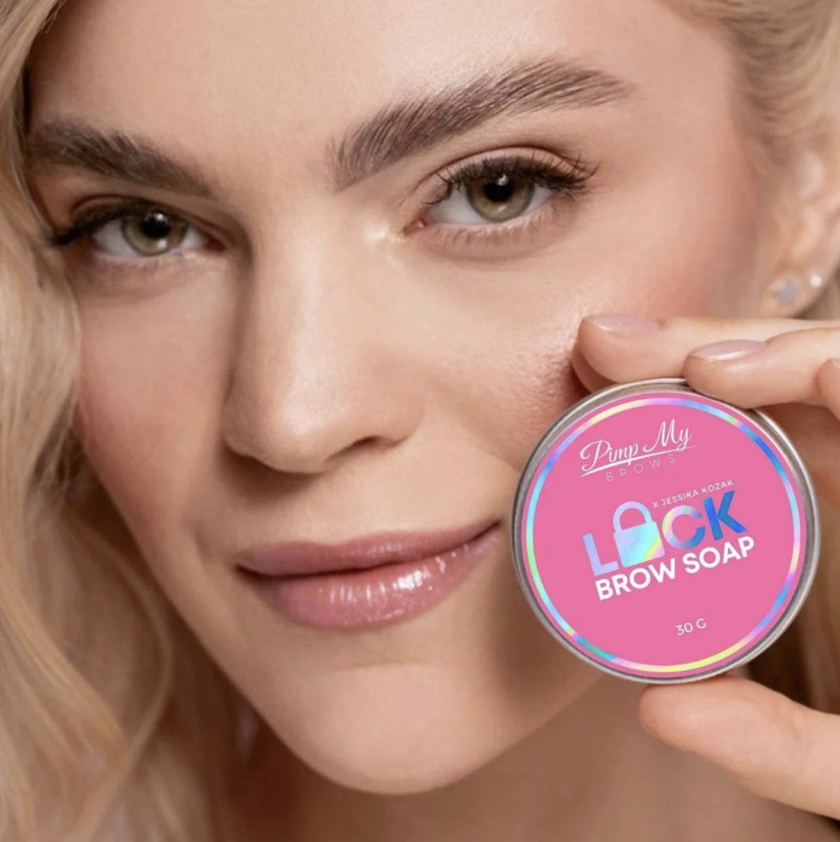 Mydełko do brwi Lock Soap Jessika Kozak x Pimp My Brows