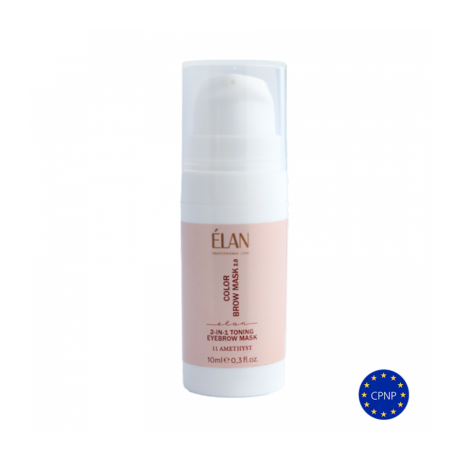 ELAN AMETHYST 2.0: COLOUR BROW MASK : Tonująca maska do brwi 2w1