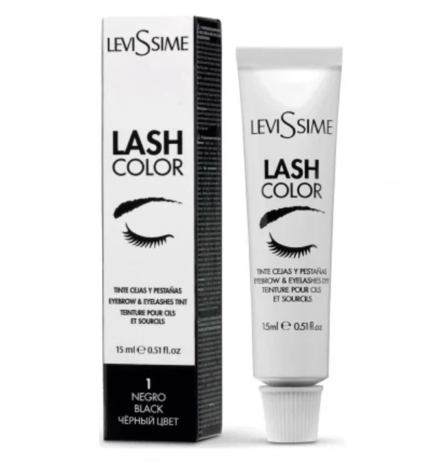 Lash Color Farba do rzęs Levissime czarny 1 black farbka