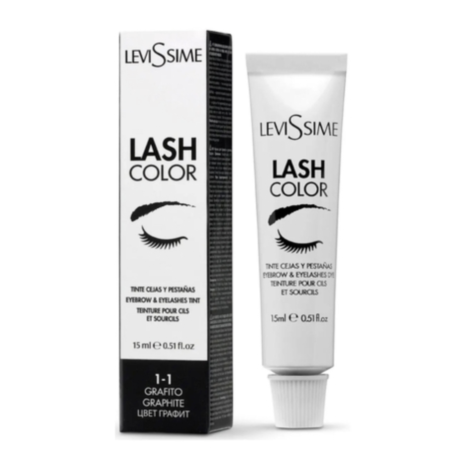 Lash Color Farba do rzęs Levissime grafit 1-1 graphite farbka