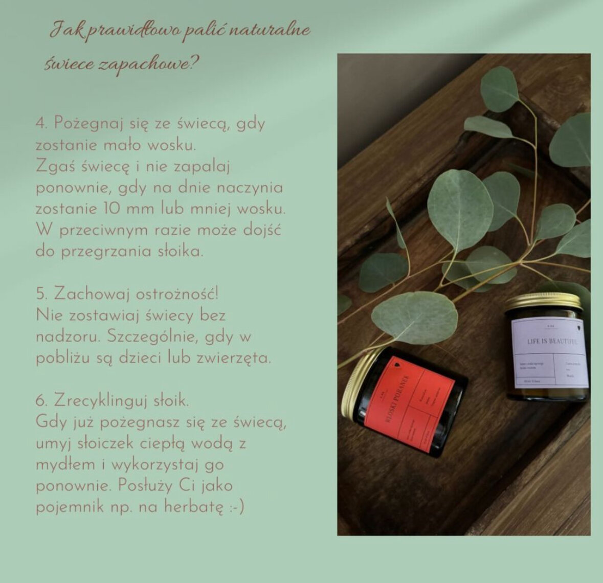 Świeca sojowa Słodkie Lenistwo A&K Candle 180 ml