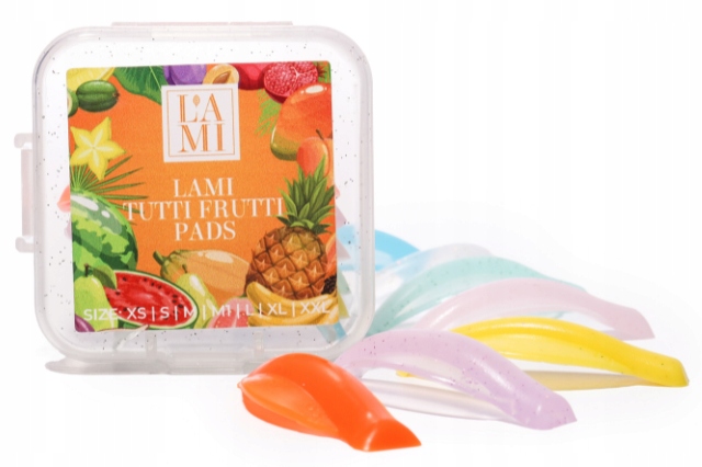 Wałki Lami Lashes do laminacji rzęs TUTTI FRUTTI Pads 6 par lifting