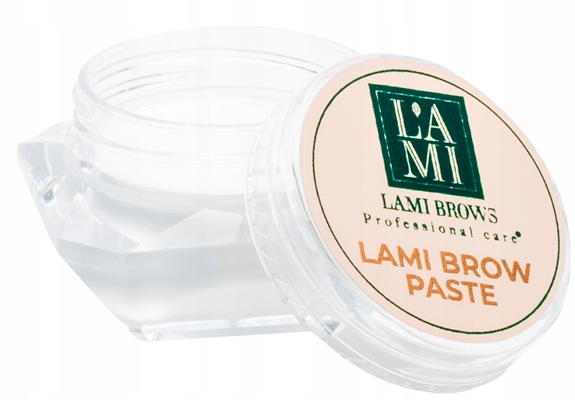 Lami Lashes brow paste pasta do konturowania brwi WHITE biała farbka