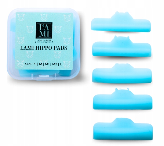 Wałki silikonowe formy do liftingu laminacji rzęs Lami Lashes HIPPO