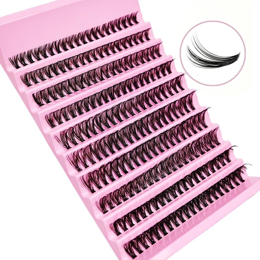 Rzęsy Bondingowe 200 szt Bonding Lash Zestaw Startowy + Akcesoria