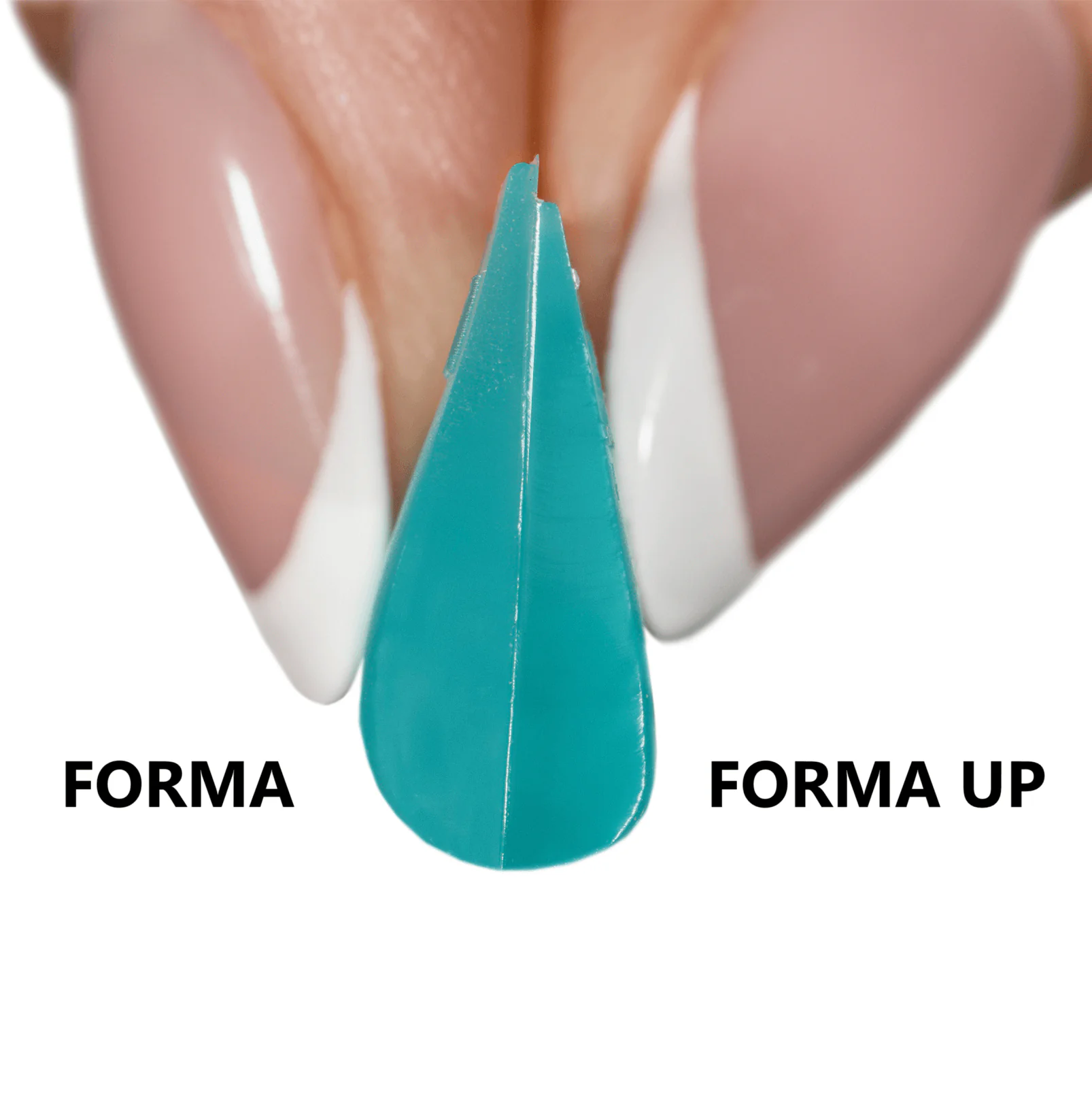 InLei® FORMA + FORMA UP – uniwersalne formy silikonowe mix 4 pary
