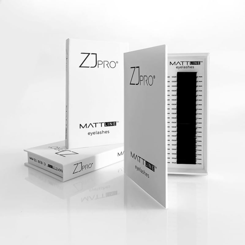 ZJPro rzęsy MATTline D 0,10
