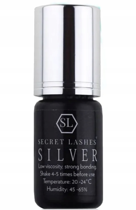 Klej do przedłużania rzęs Secret Lashes SILVER 5g