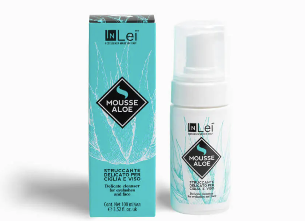 InLei® „Mousse ALOE” – delikatna pianka do mycia i demakijażu