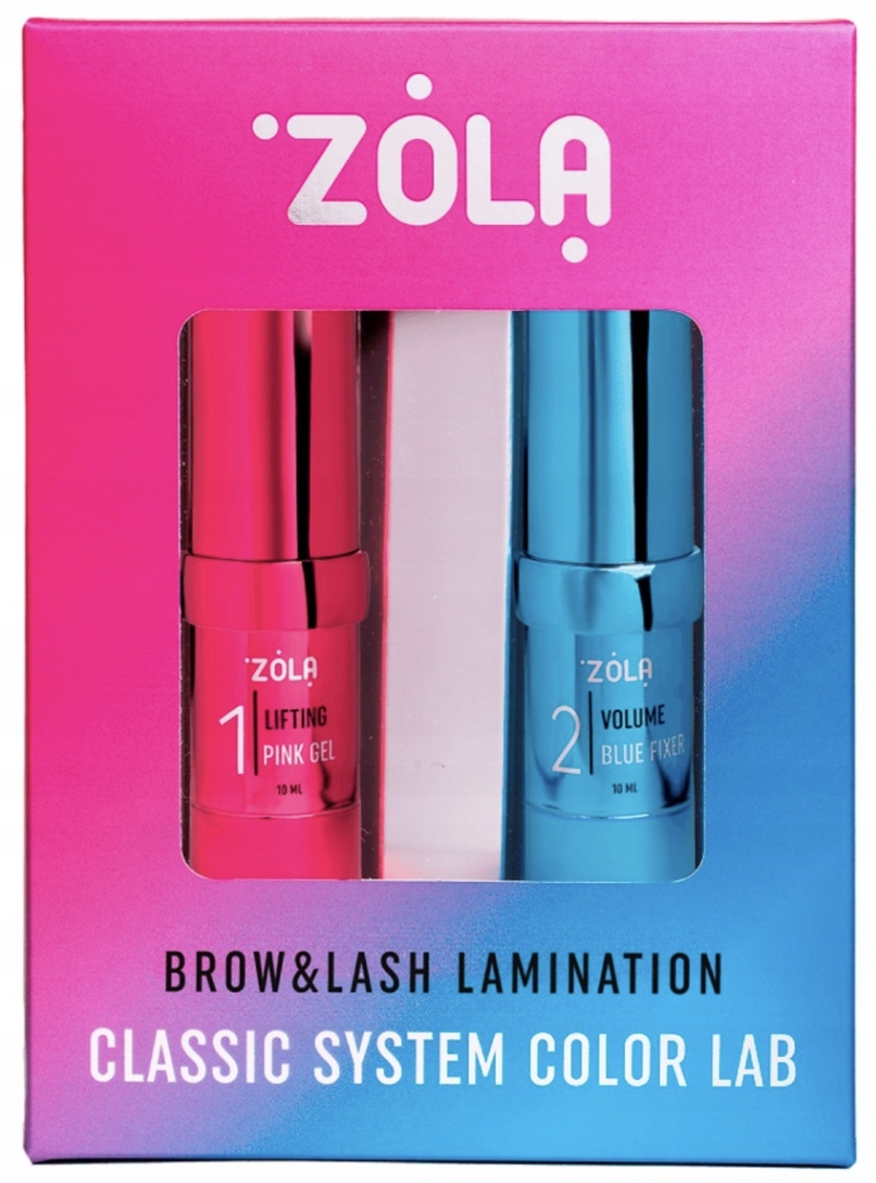 ZOLA zestaw do laminacji brwi i rzęs Lamination Classic System Color Lab