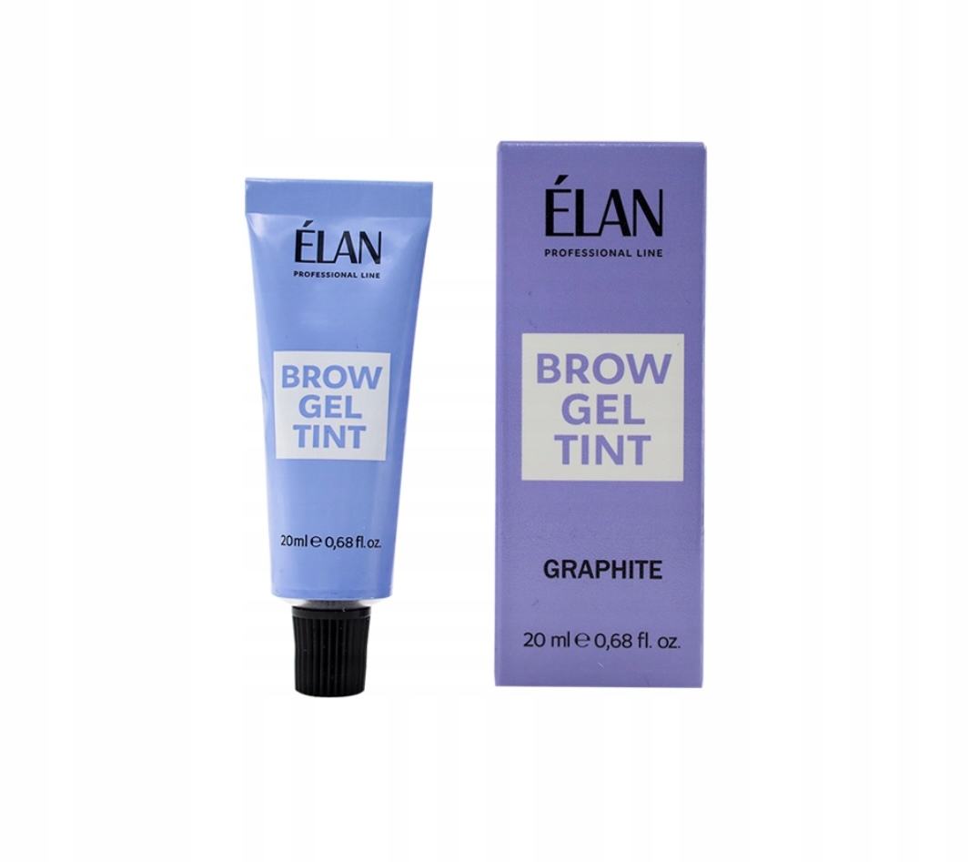 Farba do brwi ELAN Brow Gel Tint GRAPHITE, 20 ml (w tubie) farbka