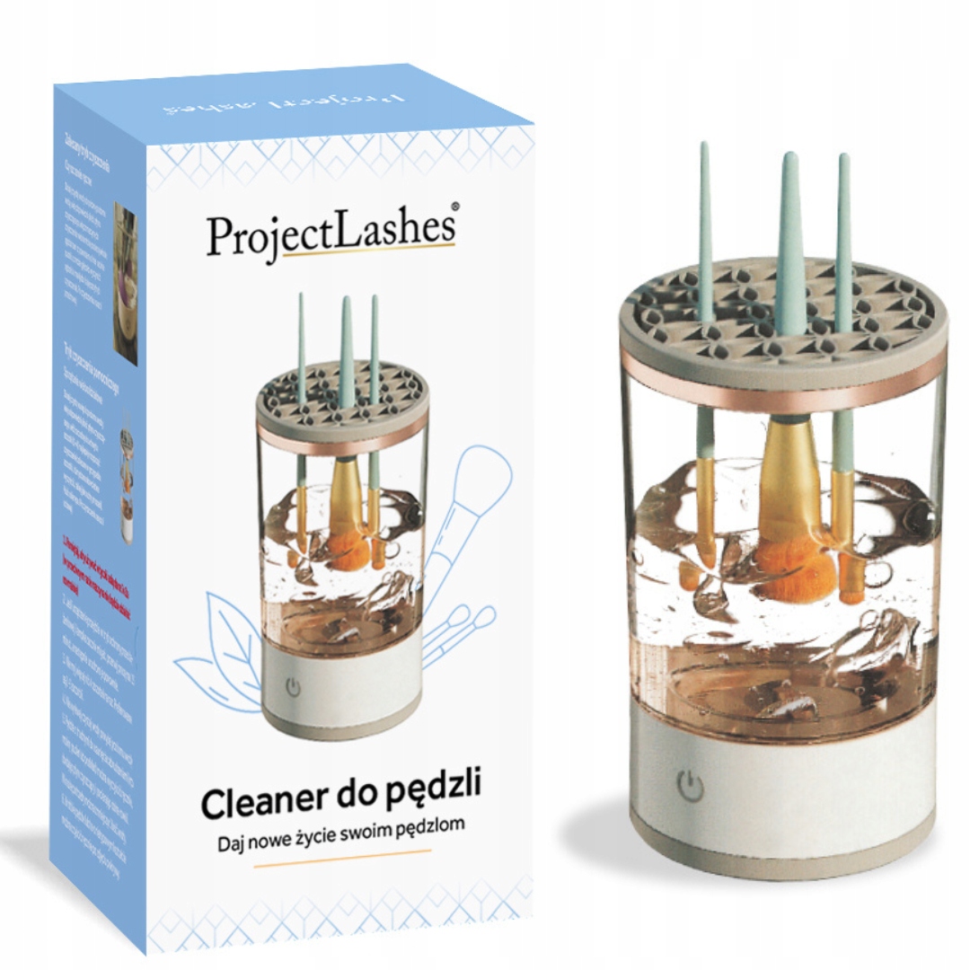 MYJKA CLEANER DO CZYSZCZENIA PĘDZLI GĄBEK DO MAKIJAŻU USB