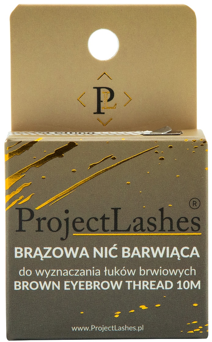 Nić Barwiąca RÓŻOWA do geometrii brwi rysunek łuk brwiowy