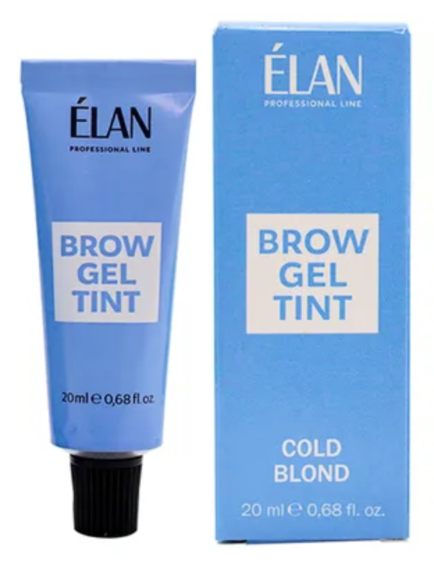 Farba do brwi ELAN Brow Gel Tint COLD BLOND, 20 ml (w tubie) farbka