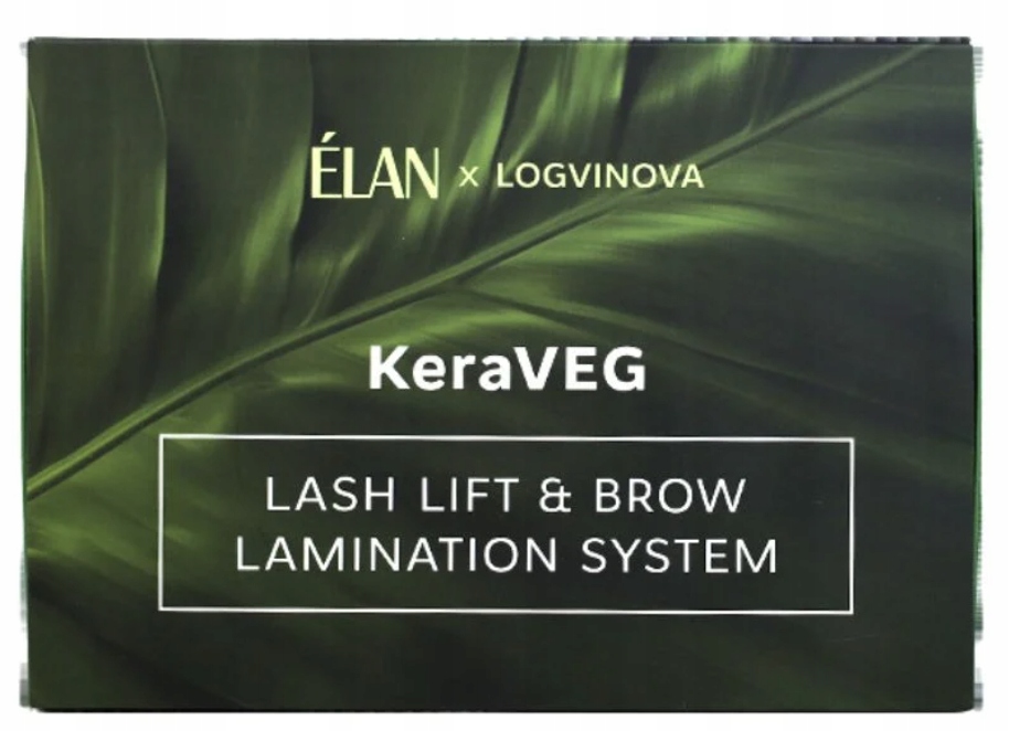 Zestaw KeraVEG do liftingu rzęs i brwi ELAN x Logvinova