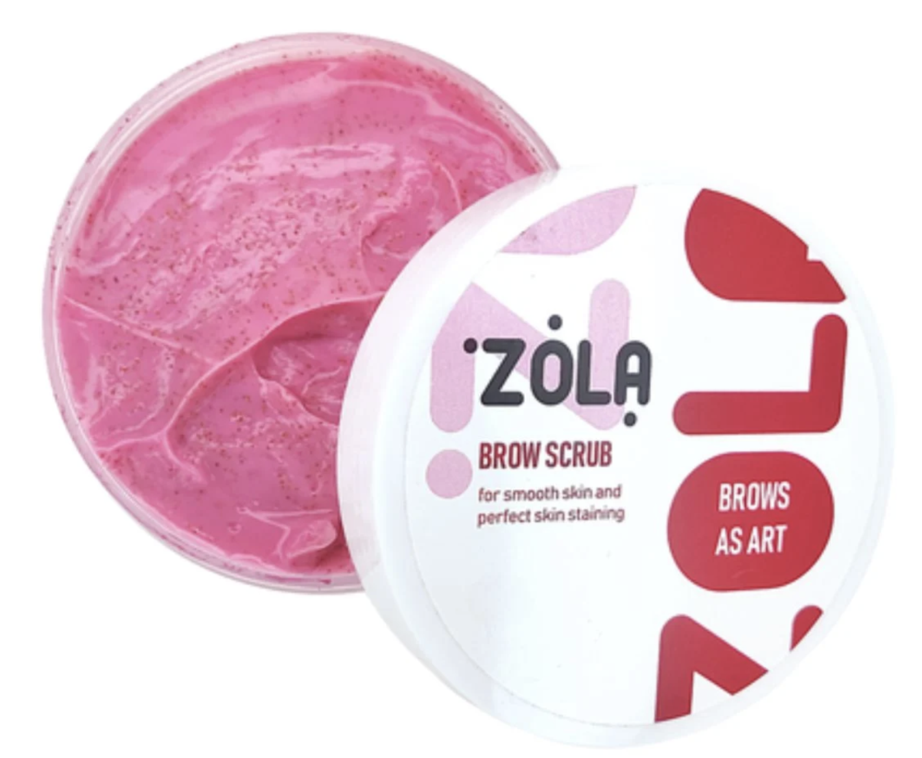 Peeling drobnoziarnisty do brwi ZOLA 100 ml