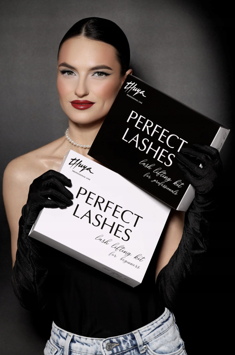 Zestaw do laminacji brwi i rzęs dla początkujących Perfect Lashes Thuya