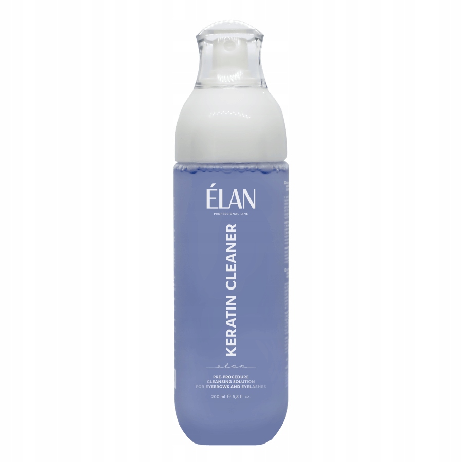 Elan Tonik do odtłuszczania brwi i rzęs ELAN KERATIN CLEANER 200 ml